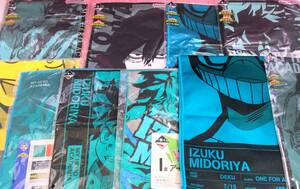 送510円～ 大量! 僕のヒーローアカデミア「アートタオル ビジュアルタオル」グッズ まとめて セット　ヒロアカ ジャンプ グッズ アニメ