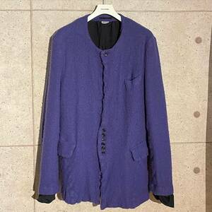 ONtheCORNER ITEM No.1606/COMMEdesGARCONS HOMMEPLUS コムデギャルソンオムプリュス 縮絨ジャケット 22aw size:L 1円スタート