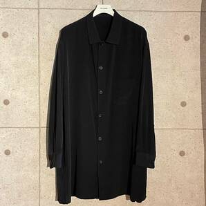 ONtheCORNER ITEM No.1612/YohjiYamamoto POURHOMME ヨウジヤマモトプールオム トリポリ オーバーサイズ ブラウス 22ss size:4