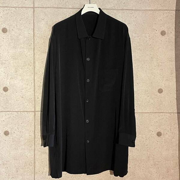 ONtheCORNER ITEM No.1612/YohjiYamamoto POURHOMME ヨウジヤマモトプールオム トリポリ オーバーサイズ ブラウス 22ss size:4