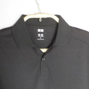 ユニクロ   半袖  ポロシャツ   黒  Ｍサイズ   美品の画像2