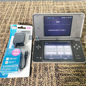 ★ 中古★任天堂/Nintendo ニンテンドーDS i LL 本体 アダプター付属【UTL-001】D08S