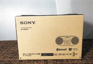 ◎★新品未使用★SONY　パーソナルオーディオシステム SDカード/USB/CD/ラジオ リモコン付 Bluetooth2.1対応 元箱付【ZS-RS81BT】CYMS