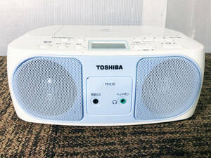 ★ 中古★ TOSHIBA 東芝 CDラジオ　コンパクトデザイン【TY-C15】CZY0