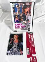 ◎★ 中古★中森明菜　ライブDVD　「the 8th anniversary AKINA EAST LIVE INDEX-XXⅢ」　24曲収録【WPBL90065】CZMN_画像1