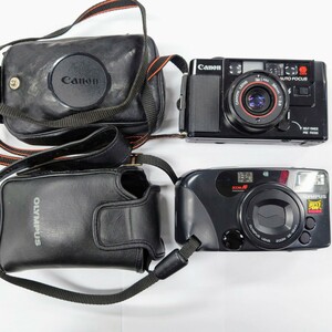 I451 カメラ まとめ Canon AF35M 38mm 1:2.8 OLYMPUS IZM220 ZOOM AF PANORAMA ZOOM 28-56mm 中古 ジャンク品 訳あり