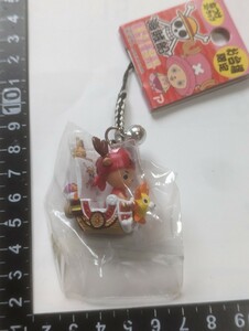 ワンピース　チョッパーマン　お台場限定　ねつけストラップ　中ナイロン未開封　中古