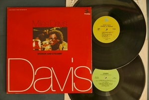  レア US Prestige 再発 2枚組☆Miles Davis WORKIN' AND STEAMIN' Miles Davis Quintet マイルス・デイヴィス ワーキン スティーミン