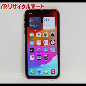 格安 Apple iPhone XR 64GB PRODUCT RED A2106 MT062J/A 安心 判定○