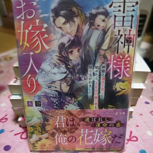 雷神様にお嫁入り　神様と溺甘子育てを始めたら、千年分の極上愛を降り注がれました （マーマレード文庫　キ３－０５） 木登／著