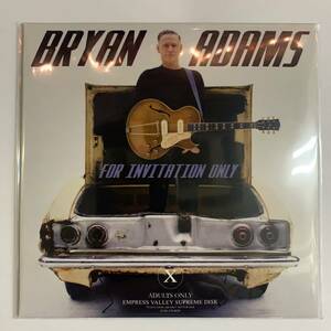 BRYAN ADAMS / FOR INVITATION ONLY (2CD) 最新ライヴをIEMサウンドボードで収録したファン必携アイテム！超嬉しいプレスCDでのお届け