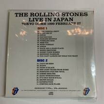 THE ROLLING STONES / LIVE IN JAPAN TOKYO DOME 1990 FEBRUARY 27 (2CD) EMPRESS VALLEY 廃盤_画像2