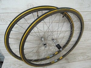 ■M★MAVIC GEL280/デュラエース（74系）★前後チューブラーホイール★100×130mm■