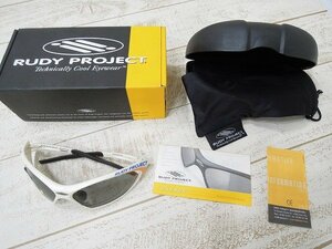 ■Y★新品！RUDY PROJECT（イタリア製）サングラス（ホワイト）■//P511