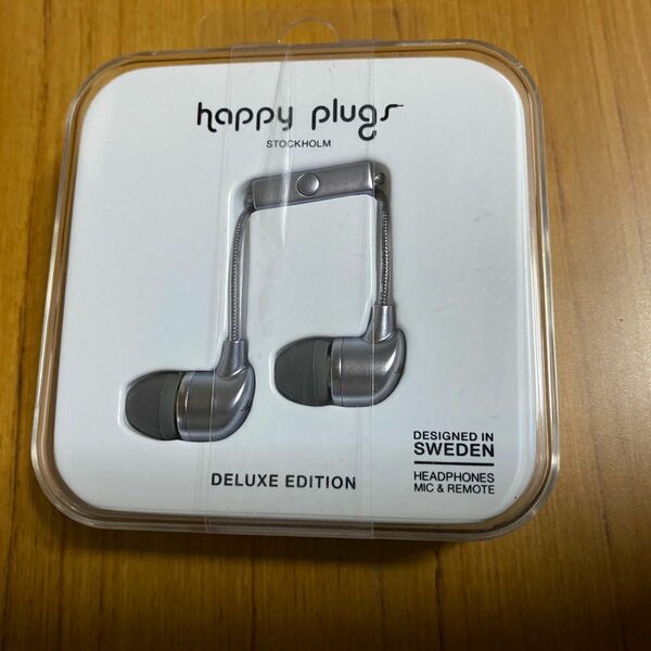 happy plugs イヤホン IN-EAR/スペースグレイ