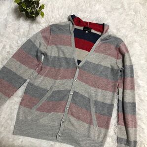ザショップティーケー TK メンズ ニット カーディガン 特殊縫製 Mサイズ
