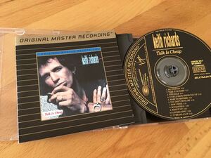 Keith Richards / Talk Is Cheap(MFSL Ultradisc II 24kt GOLD CD)The Rolling Stones(Mobile Fidelity Sound Lab : UDCD 557)