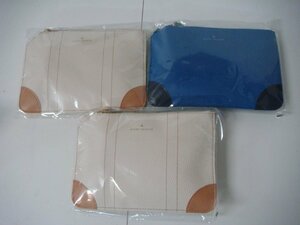 YH/B05B-DA1 未開封品 3点セット GLOBE TROTTER ビジネスクラス アメニティ ロクシタン ボディーローション リップバーム ポーチ