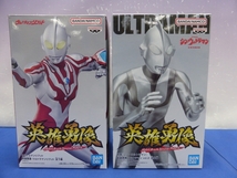 C13　英雄勇像 シンウルトラマン降着時ver. + 英雄勇像 ウルトラマンリブット 2点セット_画像1