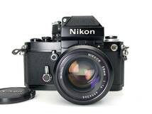 良品 動作確認済 ニコン Nikon F2 A Photomic + Ai 50mm f/1.4 レンズ 露出計稼働 シャッター切 速度変化 絞り羽根確認済 カビ クモリ無し_画像1