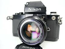 良品 動作確認済 ニコン Nikon F2 A Photomic + Ai 50mm f/1.4 レンズ 露出計稼働 シャッター切 速度変化 絞り羽根確認済 カビ クモリ無し_画像3
