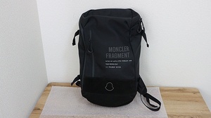 ★モンクレール フラグメント Moncler X Fragment Hiroshi Fujiwara バックパック［ブラック］★G78