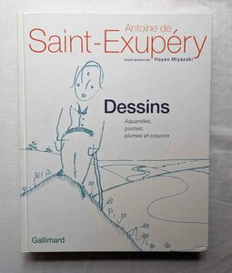 Art hand Auction Colección de bocetos de lujo de Saint-Exupery 490 piezas Libro extranjero Hayao Miyazaki Antoine de Saint-Exupery Dessins El Principito/Acuarela/Dibujo, Cuadro, Libro de arte, Recopilación, Libro de arte