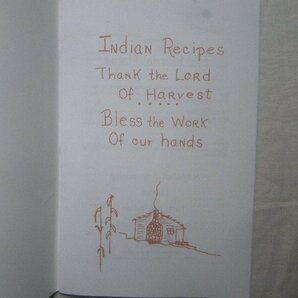 アメリカン・インディアン 料理 レシピ 洋書 Indian Cookin 1973年の画像2