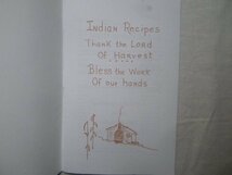 アメリカン・インディアン 料理 レシピ 洋書 Indian Cookin 1973年_画像2