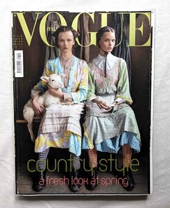 VOGUE ITALIA スティーブン・マイセル カントリー・スタイル ファッション Steven Meisel/ジャスミン・トリンカ/デボラ・ターバヴィル