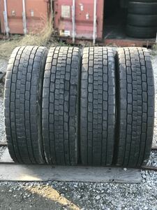 3026 ダンロップ　275/80R22.5 4本セット