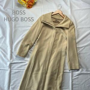 BOSS HUGO BOSS 　ロングコート アウター ベージュ 0