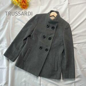 TRUSSARDI トラサルディ コート アウター グレー 40