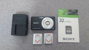 動作OK SONY DSC-W530 Cyber-shot デジタルカメラ 純正充電器付き