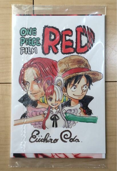 ワンピース フィルムレッド　第6弾入場者プレゼント　ビジュアルカード　ONE PIECE FILM RED　入場者特典