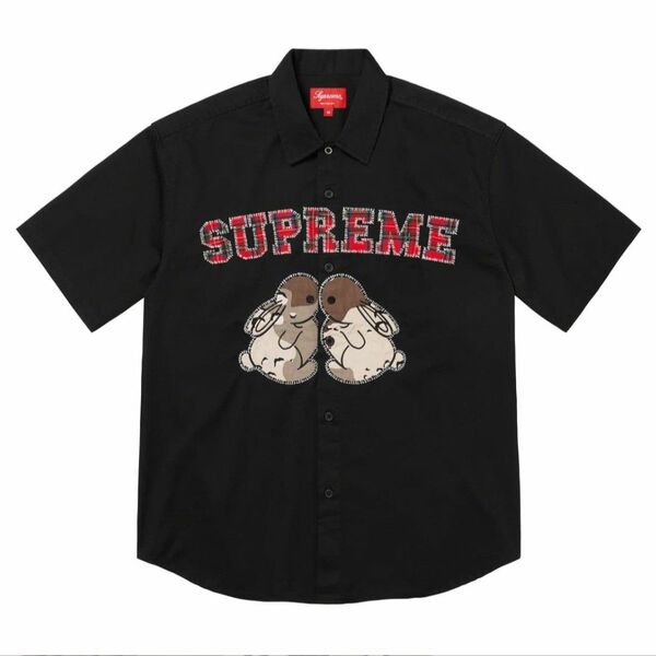 Supreme Bunnies S/S Work Shirt XL