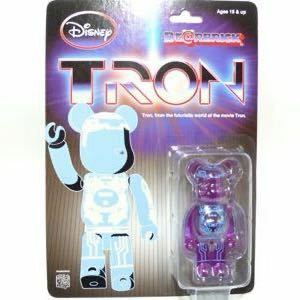 新品未開封 BE@RBRICK TRON ビンテージ ver. ワンダーフェスティバル2010（夏）開催記念限定商品 Disney ベアブリック