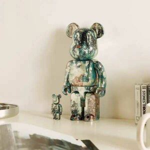 新品未開封 ベアブリック BE@RBRICK PUSHEAD #5 100％ & 400％ silver パスヘッド シルバー メディコムトイ