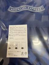 新品未使用 アメックス シューズケース blue sneaker bag + ノート ノベルティ アメリカンエキスプレス AMEX プラチナカード 非売品 ポーチ_画像3