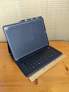 何用か不明 iPadケース Apple iPad pro 12.9 第1世代 第2世代 Keyboard ProCase プロケース 英語キー ワイヤレスキーボード Bluetooth