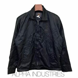 ALPHA INDUSTRIES, アルファインダストリーズ, ブラック ,ジャケット ,US, 古着, 40サイズ