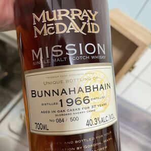 ブナハーブン 1966 37年 マーレイ マクダヴィッド ミッション 40.3% BUNNAHABHAIN MURRAY McDAVID MISSIONの画像4