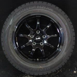 バリ山 ダンロップ WINTER MAXX WM02 / LM SPORT FINAL【 215/55R16 / 7J +45 114.3 5H 4本 】スタッドレス FCシビック ZE4インサイト等の画像9