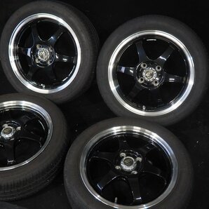 21年製 バリ山 GRENLANDER COLO H01 / FIRENZE WHEEL【 165/55R15 / 5J +48 100 4H 4本】ワゴンR スペーシア ムーブ タント Nシリーズ等の画像2