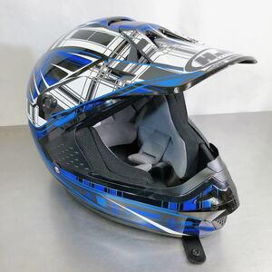 HJC モトクロス オフロード ヘルメット CL-MX ブルー 中古