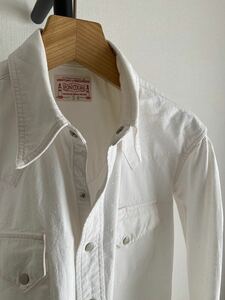 【名品 廃盤】BONCOURA WESTERN SHIRT 36 ボンクラ ウエスタンシャツ XX 66 リーバイス ラングラー リー ヴィンテージ デニム ジーンズ