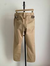 【名品】Nigel Cabourn BRITISH ARMY PANTS CHINO 28 ナイジェルケーボン ブリティッシュアミーパンツ チノ マロリージャケット カメラマン_画像4