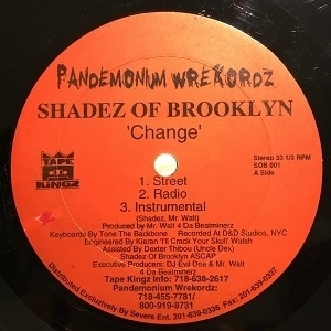 【コピス吉祥寺】SHADEZ OF BROOKLYN/CHANGE(SOB001)