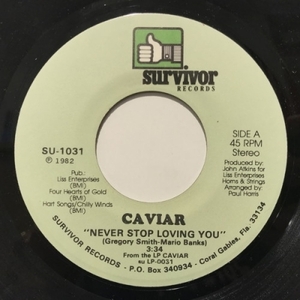 【新宿ALTA】CAVIAR/NEVER STOP LOVING YOU(SU1031)