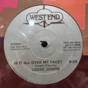 【新宿ALTA】LOOSE JOINTS/IS IT ALL OVER MY FACE(WES22128)